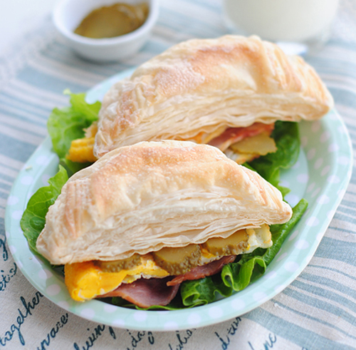 培根鸡蛋风味饼的做法图解,如何做,培根鸡蛋风味饼怎么做好吃的做法