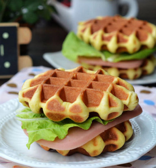 第3步比利时华夫饼的家常做法图片步骤