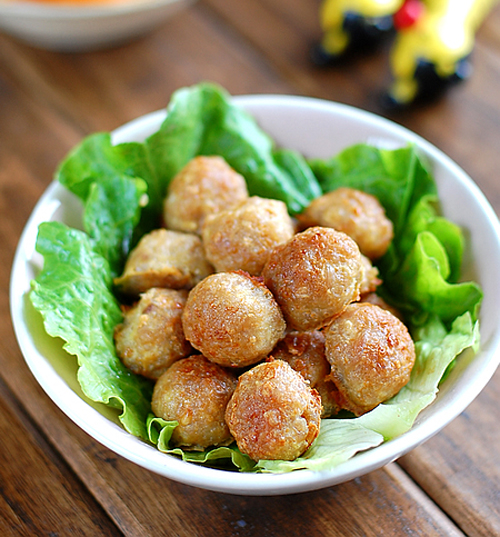 香烤肉丸的做法 香烤肉丸的做法