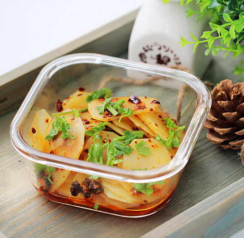 第6步凉拌土豆片的家常做法图片步骤