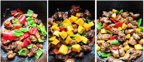 第6步芒果可乐鸡的家常做法图片步骤