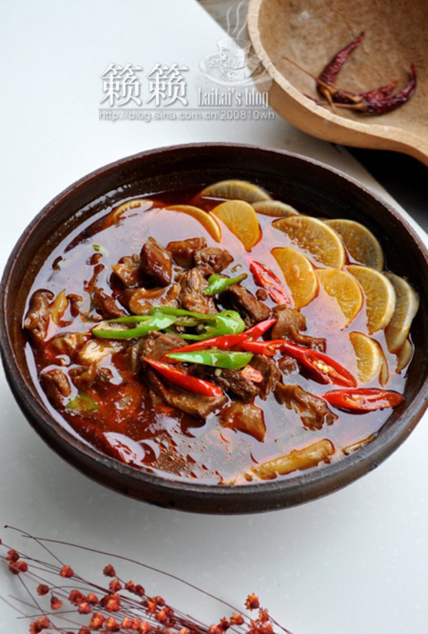 营养下饭菜萝卜煨牛腩的做法,怎么做,萝卜煨牛腩如何做好吃详细步骤图解的做法