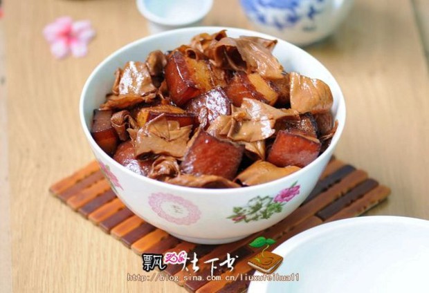 笋衣红烧肉的做法,怎么做,笋衣红烧肉如何做好吃详细步骤图解的做法