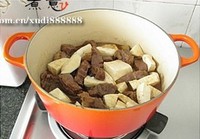 沙茶牛肉煲的做法图片步骤9