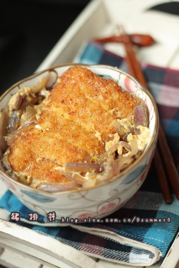 猪排丼的做法 猪排丼的做法