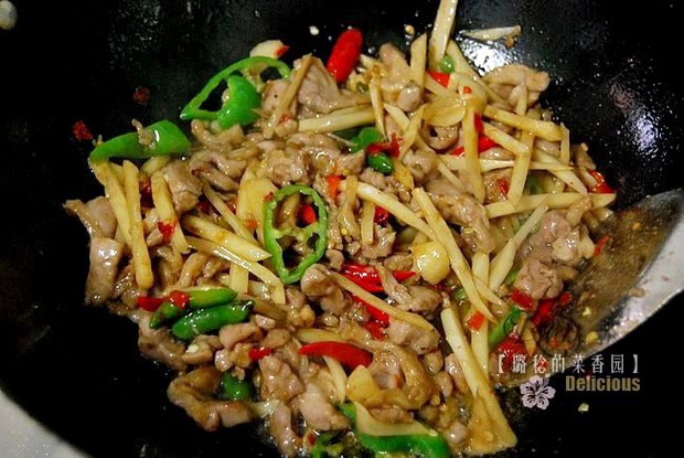 开胃下饭姜鸭丝的做法,怎么做,姜鸭丝如何做好吃详细步骤图解的做法