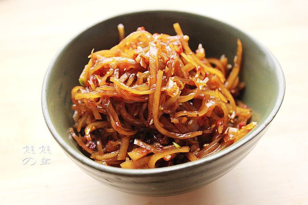 开胃早餐 香辣疙瘩丝的做法,怎么做,香辣疙瘩丝如何做好吃详细步骤图解的做法
