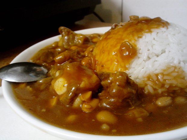 茄汁黄豆排骨饭的做法,怎么做,茄汁黄豆排骨饭如何做好吃详细步骤图解的做法