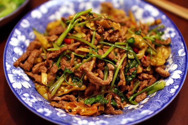 野山椒牛肉丝的做法 野山椒牛肉丝的做法