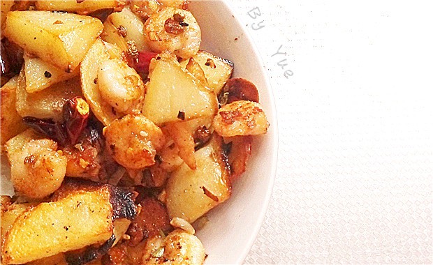 土豆香辣虾的做法,怎么做,土豆香辣虾如何做好吃详细步骤图解的做法