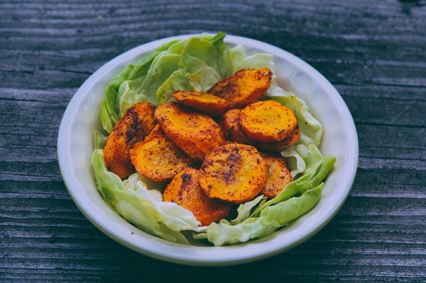 烤胡萝卜沙拉的做法 烤胡萝卜沙拉的做法