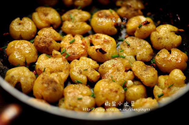宴客素菜 椒盐土豆的做法,怎么做,椒盐土豆如何做好吃详细步骤图解的做法
