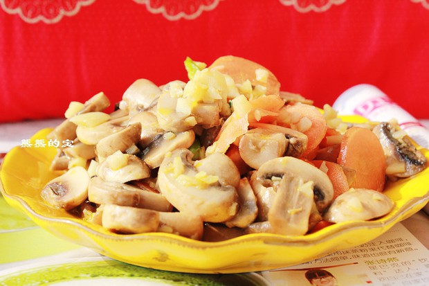 蒜香草菇的做法,怎么做,蒜香草菇如何做好吃详细步骤图解的做法