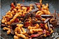 麻花煸牛肉的做法图片步骤10