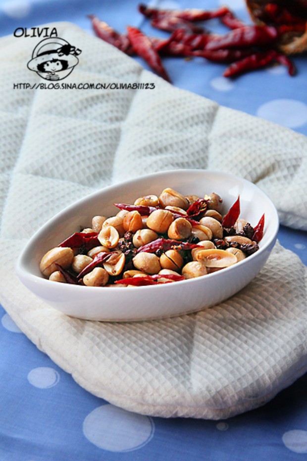 麻辣花生的做法 麻辣花生的做法