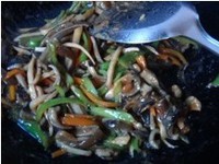 鳝丝杏胞菇的做法图片步骤11