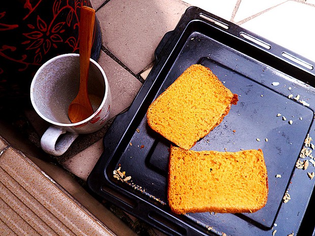 黄金南瓜吐司的做法 黄金南瓜吐司的做法