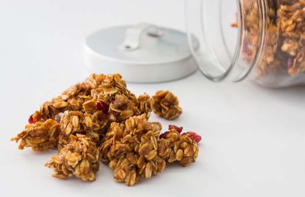 格兰诺拉核桃水果干燕麦片的做法,怎么做,格兰诺拉核桃水果干燕麦片如何做好吃详细步骤图解的做法