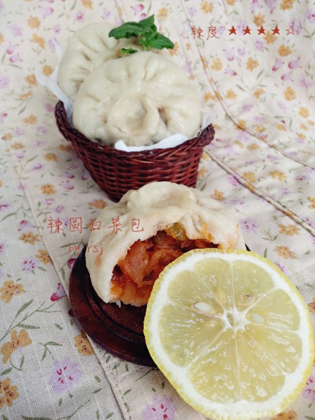 辣包菜素包子的做法,怎么做,辣包菜素包子如何做好吃详细步骤图解的做法