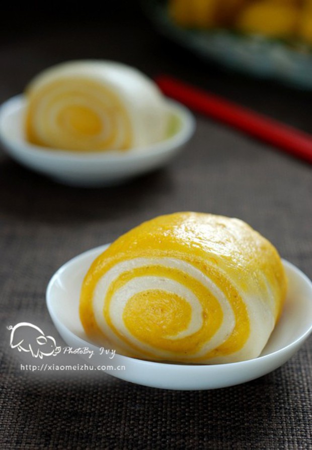 营养下午茶 南瓜卷的做法,怎么做,南瓜卷如何做好吃详细步骤图解的做法