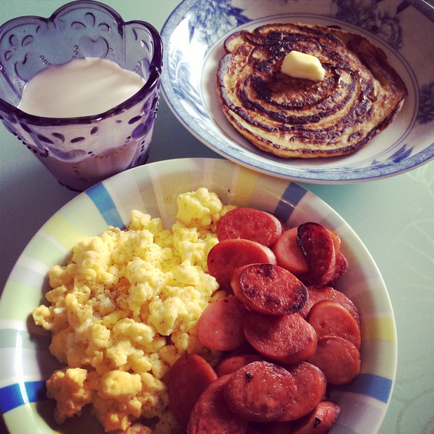 scrambled egg&banana pancake������,��ô��,scrambled egg&banana pancake������ó���ϸ����ͼ�������