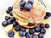 蓝莓松饼blueberry pancake的做法图片步骤7