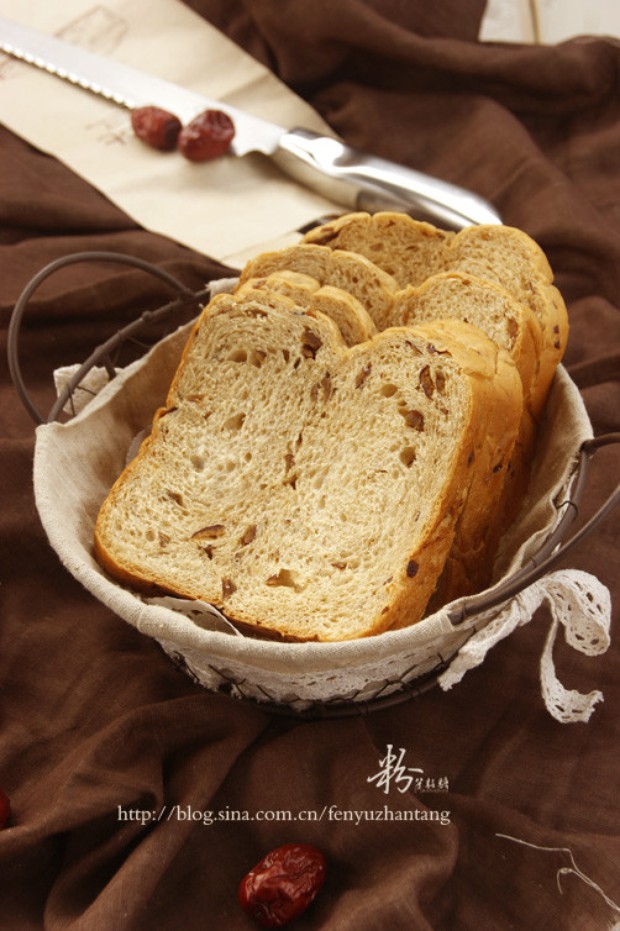 红枣红糖吐司的做法 红枣红糖吐司的做法