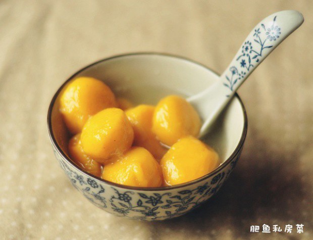 手工南瓜汤圆的做法 手工南瓜汤圆的做法