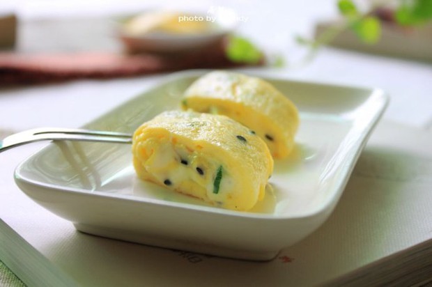 芝心鸡蛋卷的做法 芝心鸡蛋卷的做法