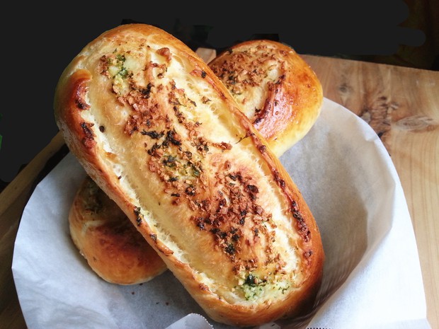 营养便当 香蒜面包的做法,怎么做,香蒜面包如何做好吃详细步骤图解的做法