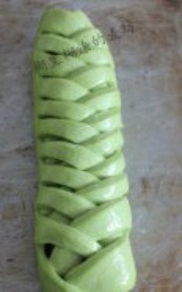 抹茶红豆面包的做法图片步骤7