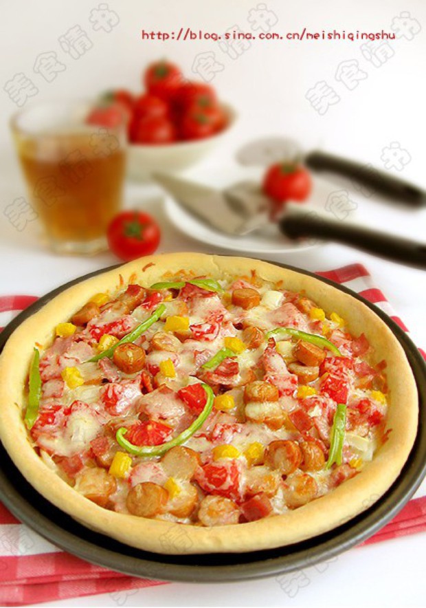 番茄披萨的做法 番茄披萨的做法