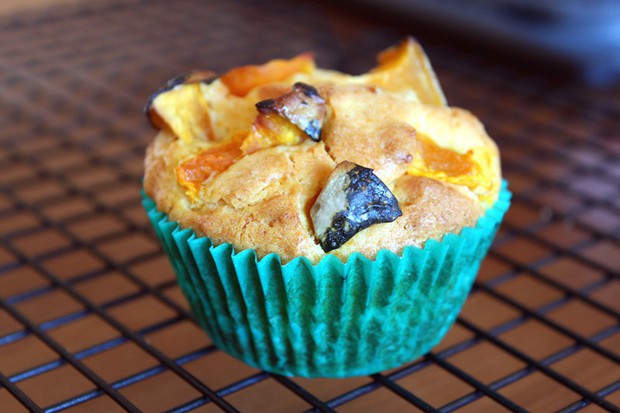 松软南瓜马芬的做法,怎么做,松软南瓜马芬如何做好吃详细步骤图解的做法