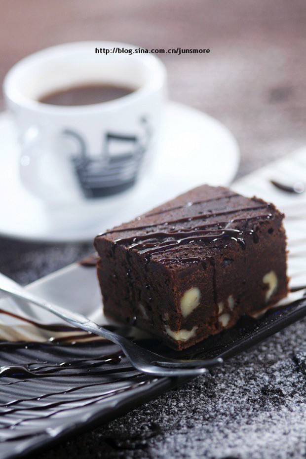 特色下午茶 馥郁布朗尼的做法,怎么做,馥郁布朗尼如何做好吃详细步骤图解的做法