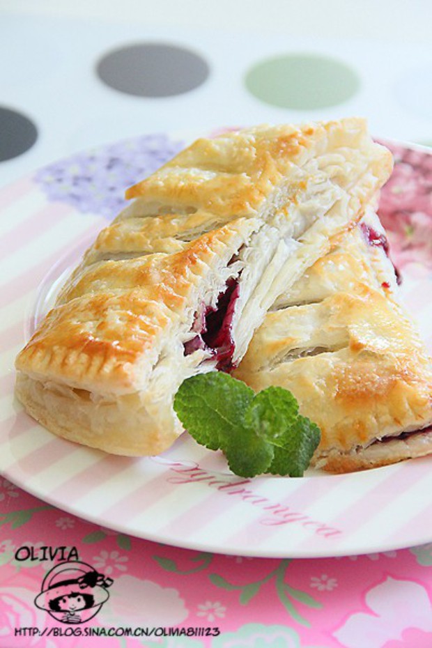 营养下午茶蓝莓派的做法,怎么做,蓝莓派如何做好吃详细步骤图解的做法