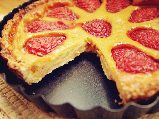 草莓布丁挞的做法,如何做,草莓布丁挞怎么做好吃详细步骤图解的做法