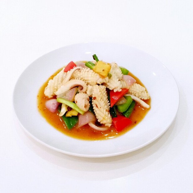 豉椒炒鲜鱿的做法 豉椒炒鲜鱿的做法