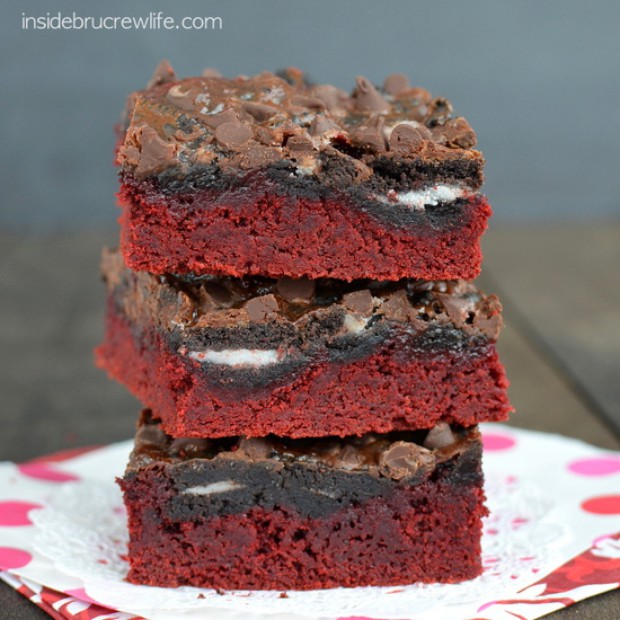 ��˿�ް�������������,�����,Red Velvet Oreo Fudge Bars ��˿�ް���������ô���ó���ϸ����ͼ�������