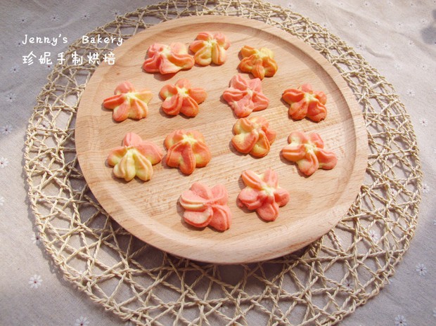 浪漫樱花曲奇的做法,如何做,浪漫樱花曲奇怎么做好吃详细步骤图解的做法