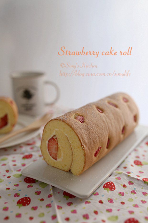 草莓蛋糕卷的做法 草莓蛋糕卷的做法