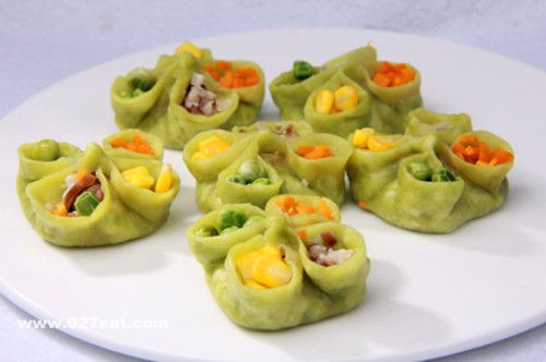 四喜蒸饺的家常做法 www.027eat.com