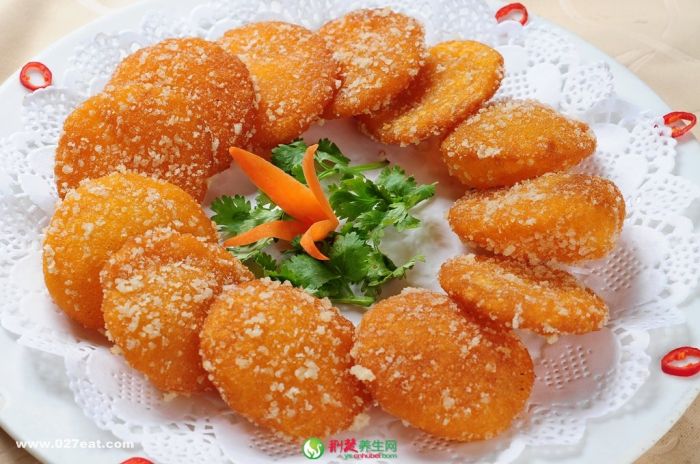 南瓜饼的做法 南瓜饼的做法大全 www.027eat.com