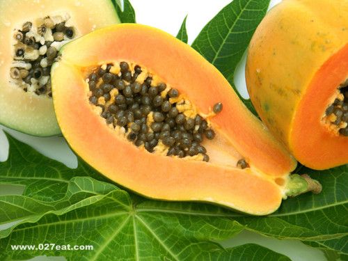 木瓜的饮食禁忌和相克的食物 www.027eat.com