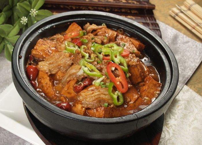 羊肉搭配豆腐 营养不上火 www.027eat.com