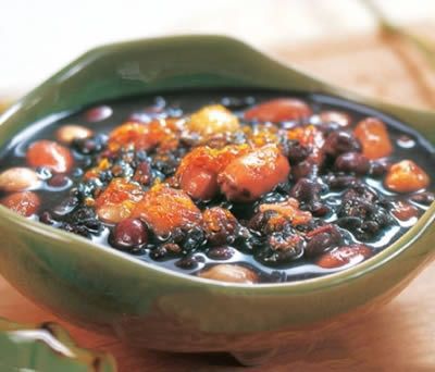 黑豆枸杞粥 赶走眼疲劳 www.027eat.com