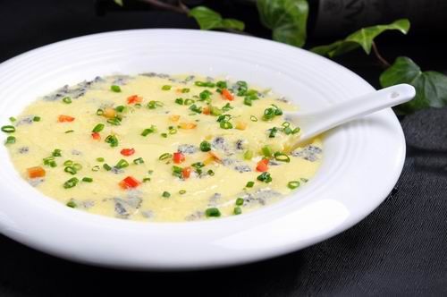 云南小吃 白参菌蒸鸡蛋 www.027eat.com