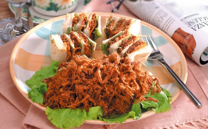 济南猪肉松 开胃易消化 www.027eat.com