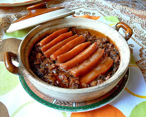 热菜菜谱梅菜扣肉的家常做法 www.027eat.com