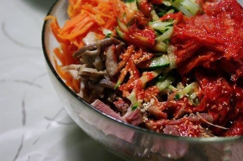 懒人晚餐的做法 拌饭的做法大全 www.027eat.com