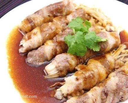 家常宴客菜 肥牛金针菇卷的做法,如何做,肥牛金针菇卷怎么做好吃详细步骤图解的做法